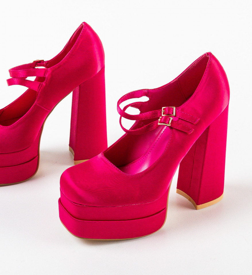 Pantofi dama Rivera Fuchsia - Img 2