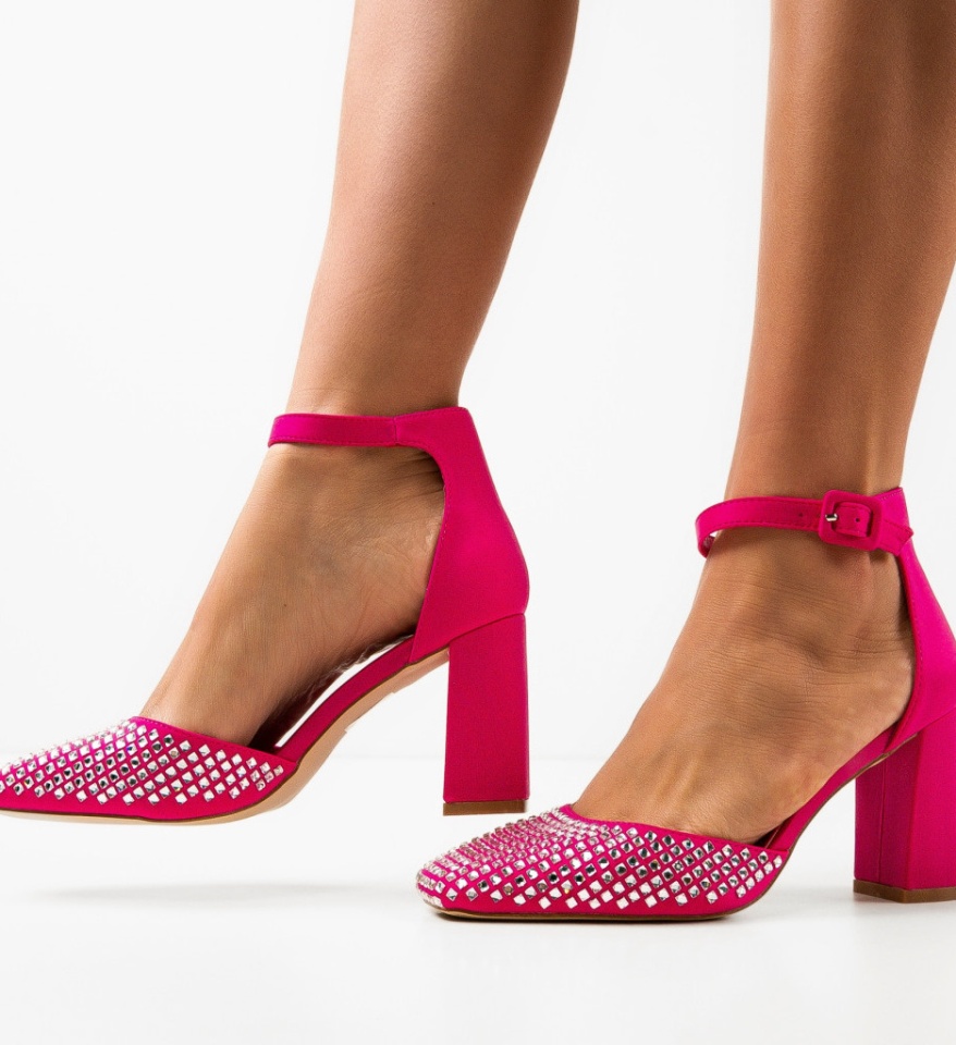 Pantofi dama Seymour Fuchsia - Img 7