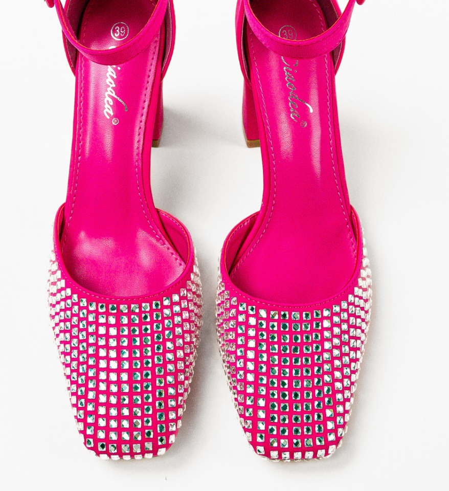 Pantofi dama Seymour Fuchsia - Img 4