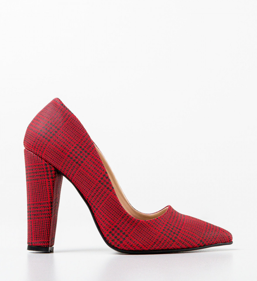 Pantofi dama Splash Rosii