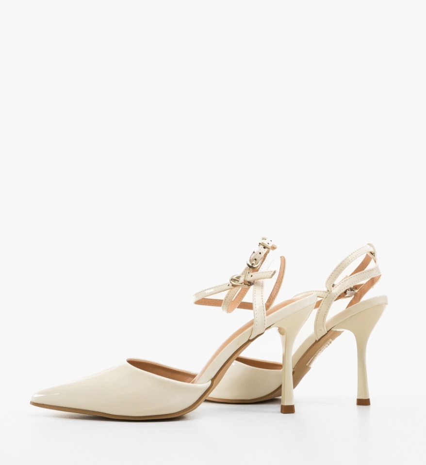 Pantofi dama Sureha Albi - Img 2