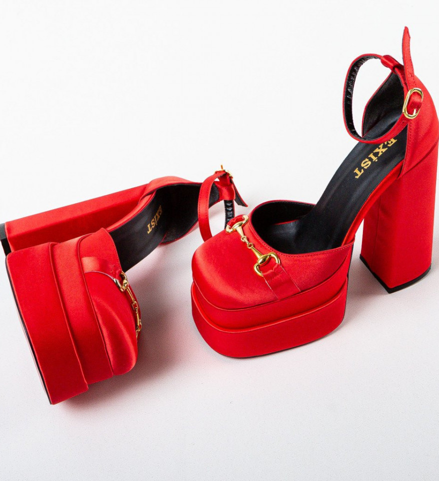 Pantofi dama Versoma Rosii 2 - Img 3
