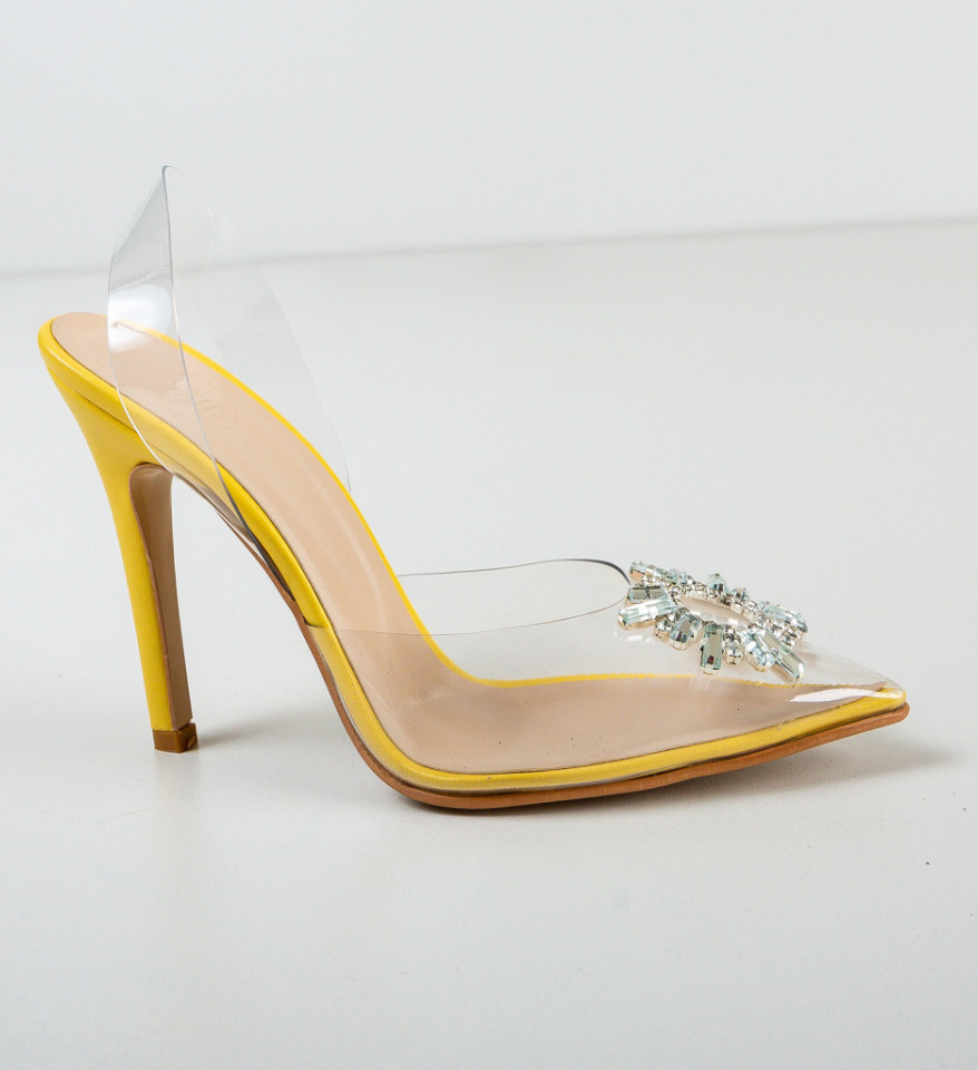 Pantofi Meltis Galbeni
