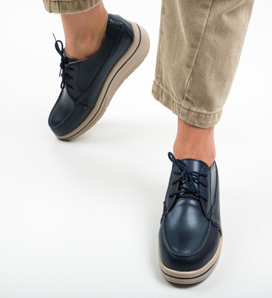 Pantofi Sport Atanom Bleumarin - Img 11