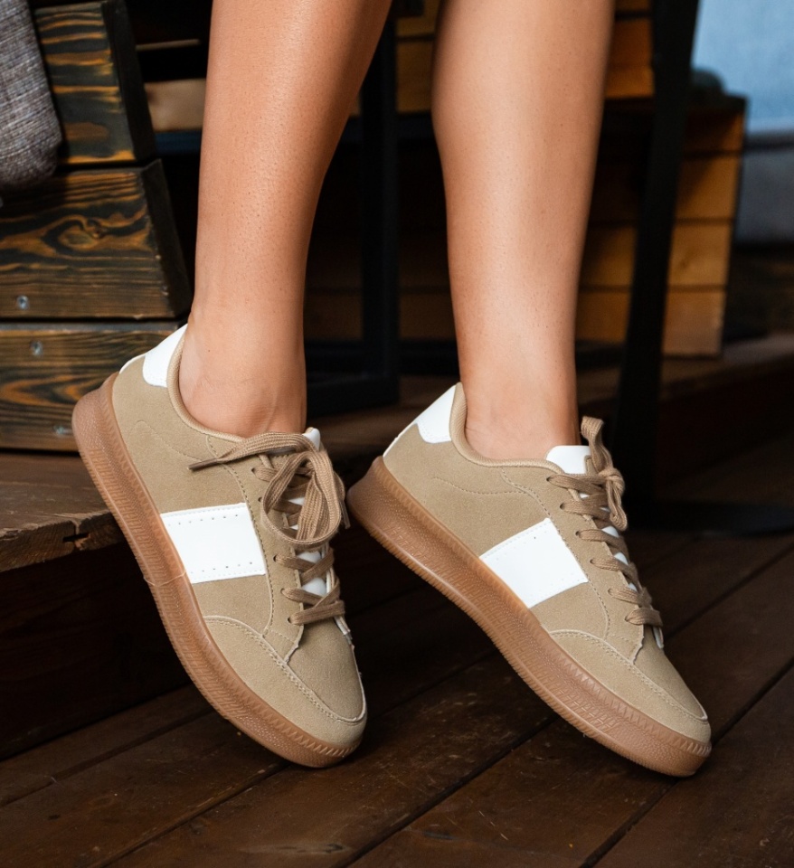 Pantofi Sport Chaya Khaki - Img 3