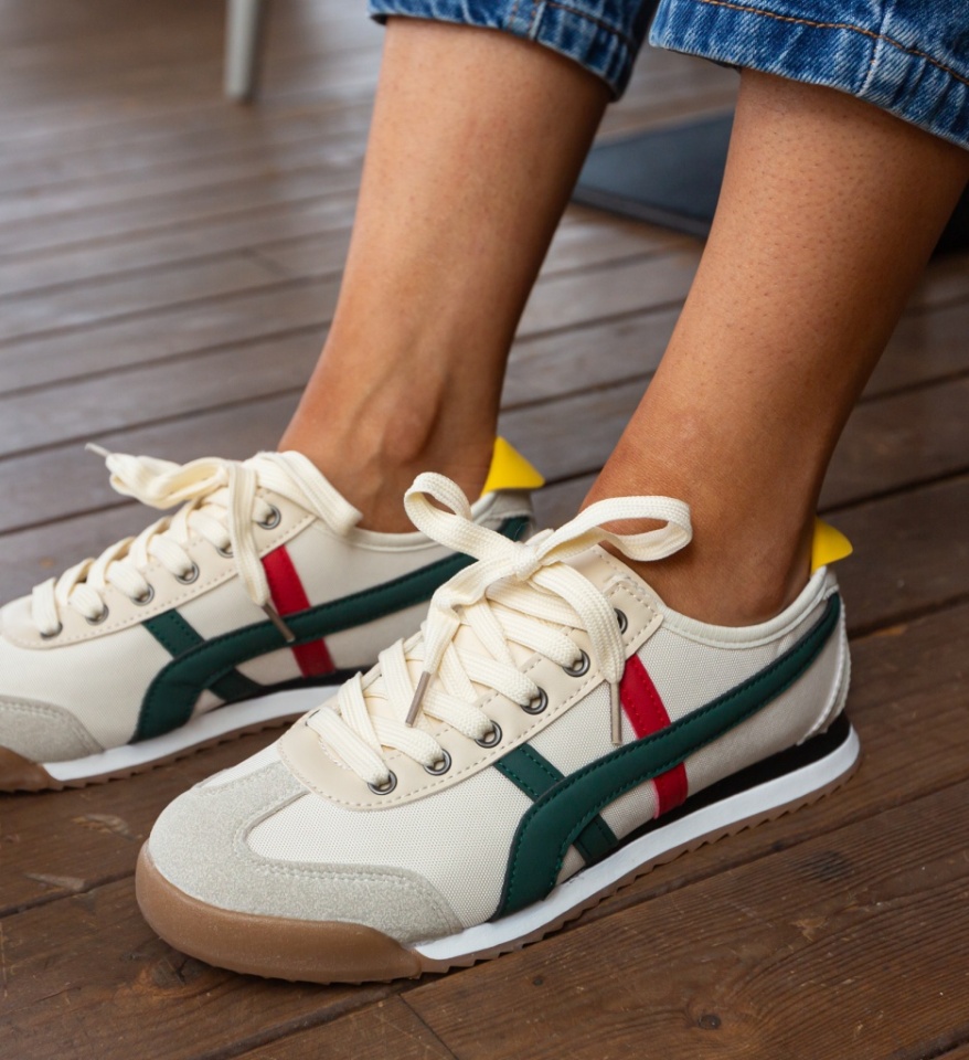 Pantofi sport dama Hashi Verzi - Img 4