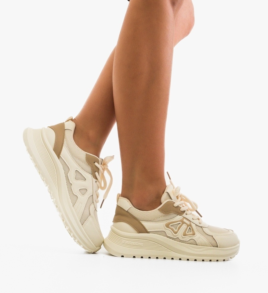 Pantofi Sport Dorsey Bej - Img 3