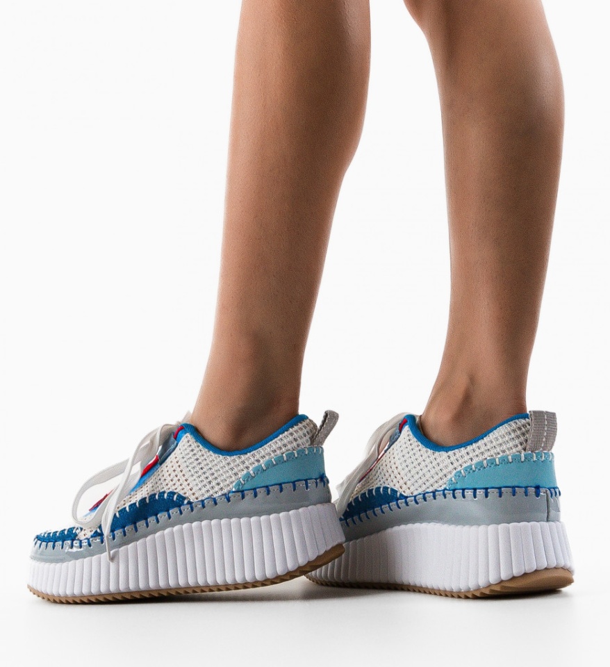Pantofi Sport Duffy Stein Albastri - Img 6