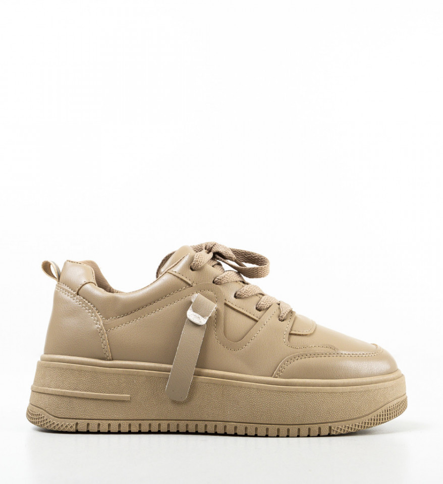 Pantofi Sport Fisire Khaki - Img 6
