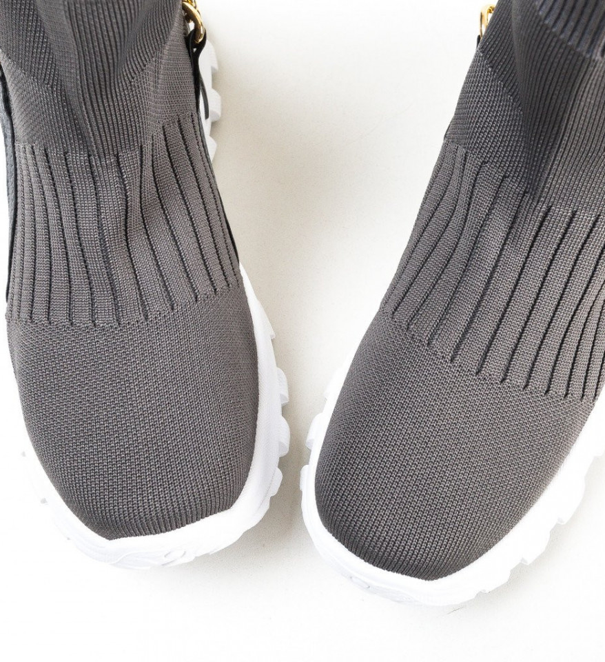 Pantofi Sport Lamar Gri - Img 10