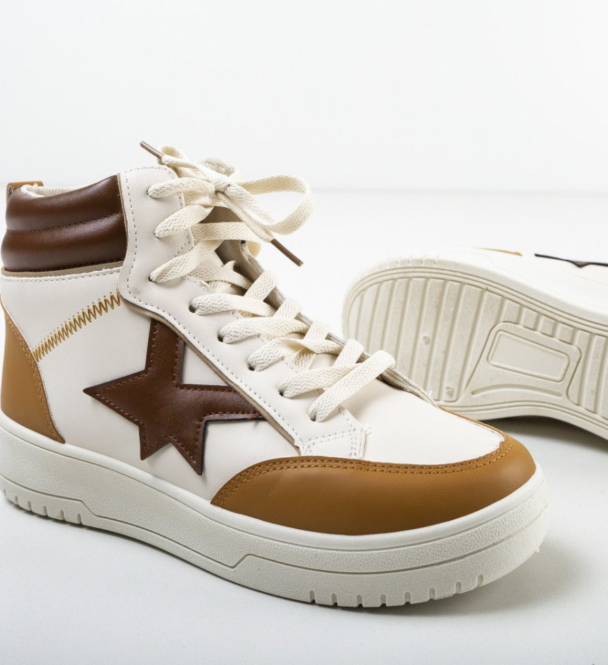 Pantofi Sport Rafe Bej - Img 5