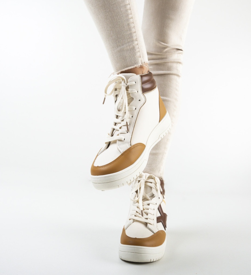 Pantofi Sport Rafe Bej - Img 10