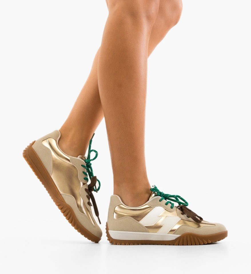Pantofi Sport Velma Aurii - Img 6