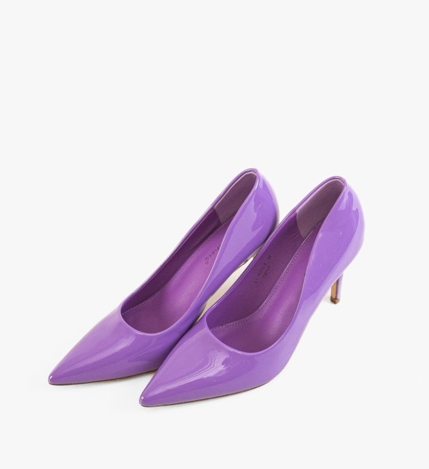 Pantofi stiletto dama Blevins Mov - Img 2