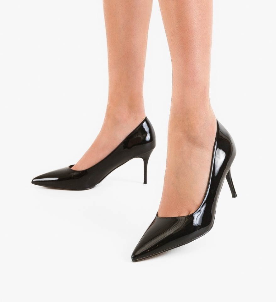 Pantofi stiletto dama Dyra Negri - Img 4