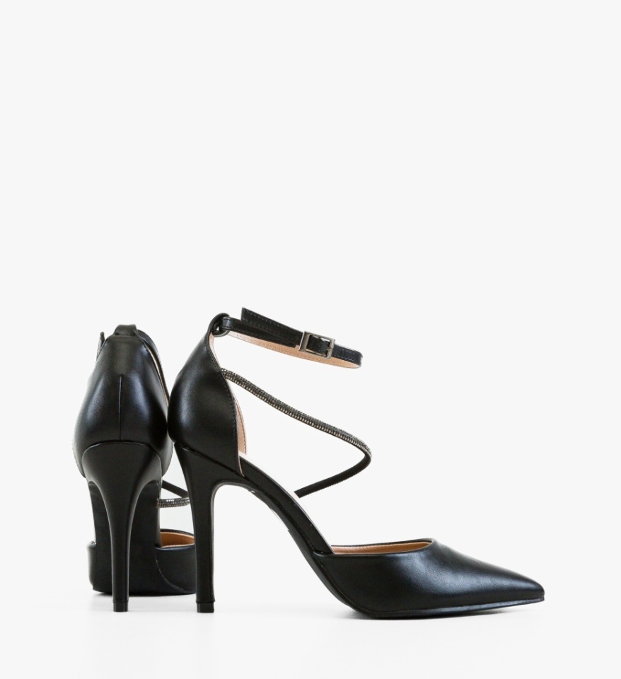 Pantofi stiletto dama Levvy Negri - Img 2