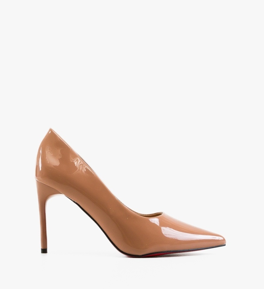 Pantofi stiletto dama Neybar Nude - Img 2