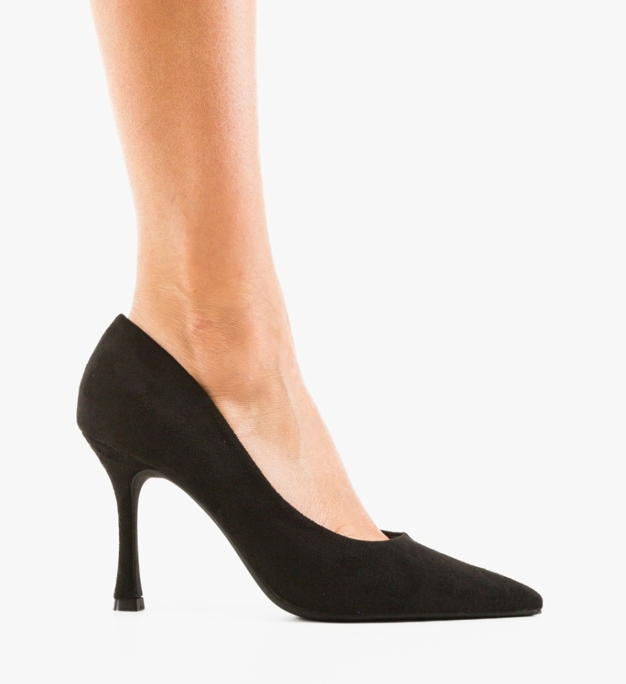 Pantofi stiletto dama Smart Negri - Img 5