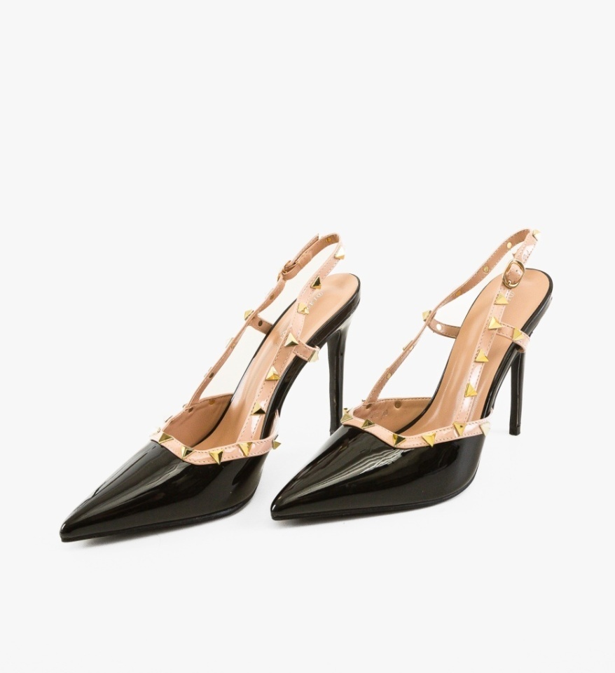 Pantofi stiletto dama Tynno Negri - Img 2