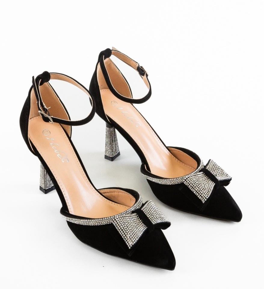 Pantofi stiletto Tauler Negri - Img 5