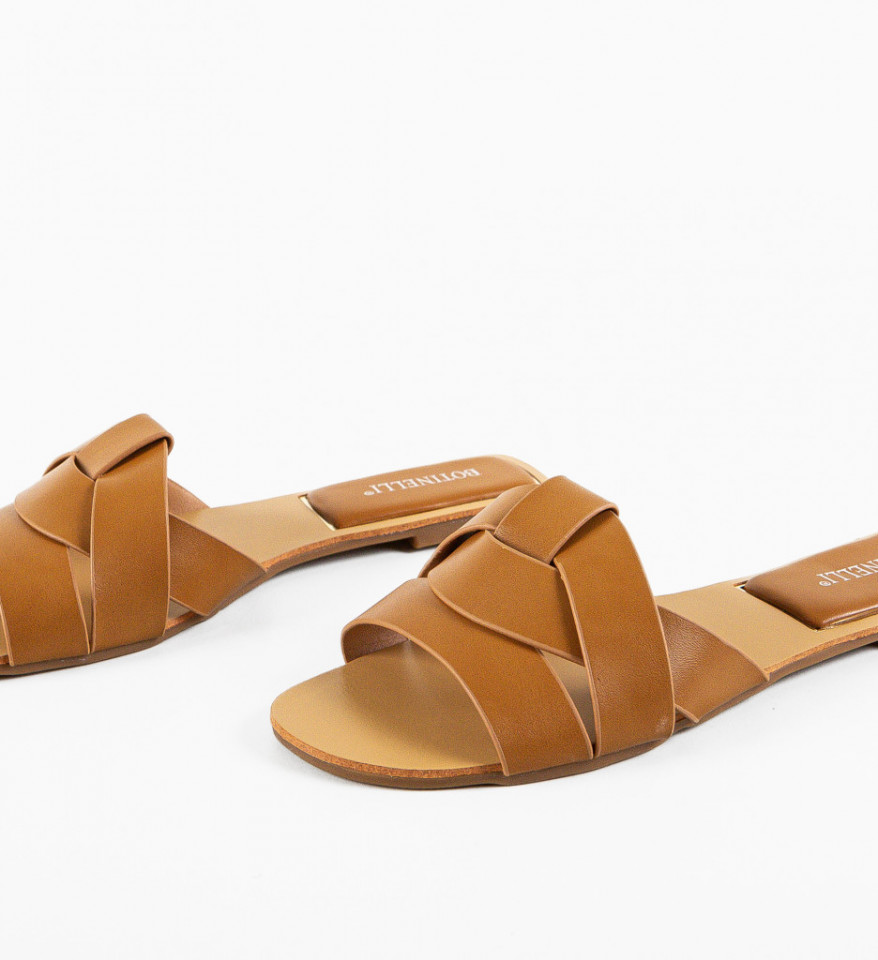 Papuci dama Olova Camel - Img 2