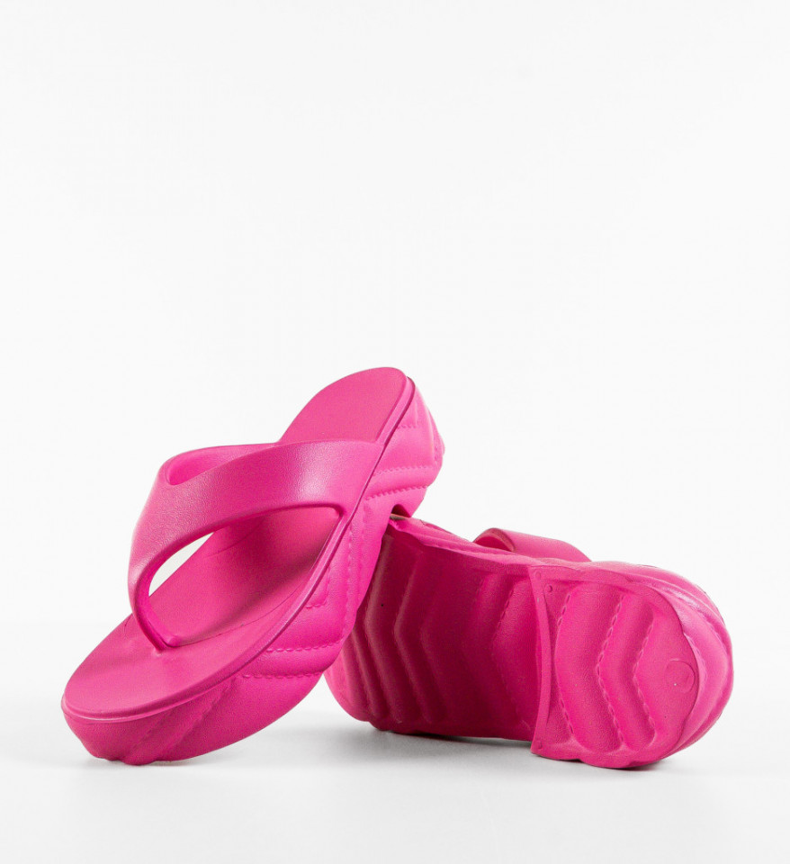 Papuci dama Talha Fuchsia - Img 3
