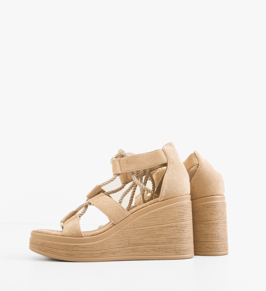Platforme dama Esmee Bej - Img 2