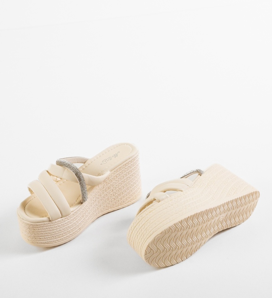 Platforme dama Namake Bej - Img 3