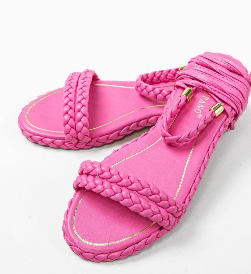 Sandale dama Angelita Fuchsia - Img 3