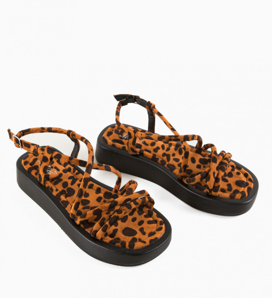 Sandale dama Ayers Animal Print - Img 3