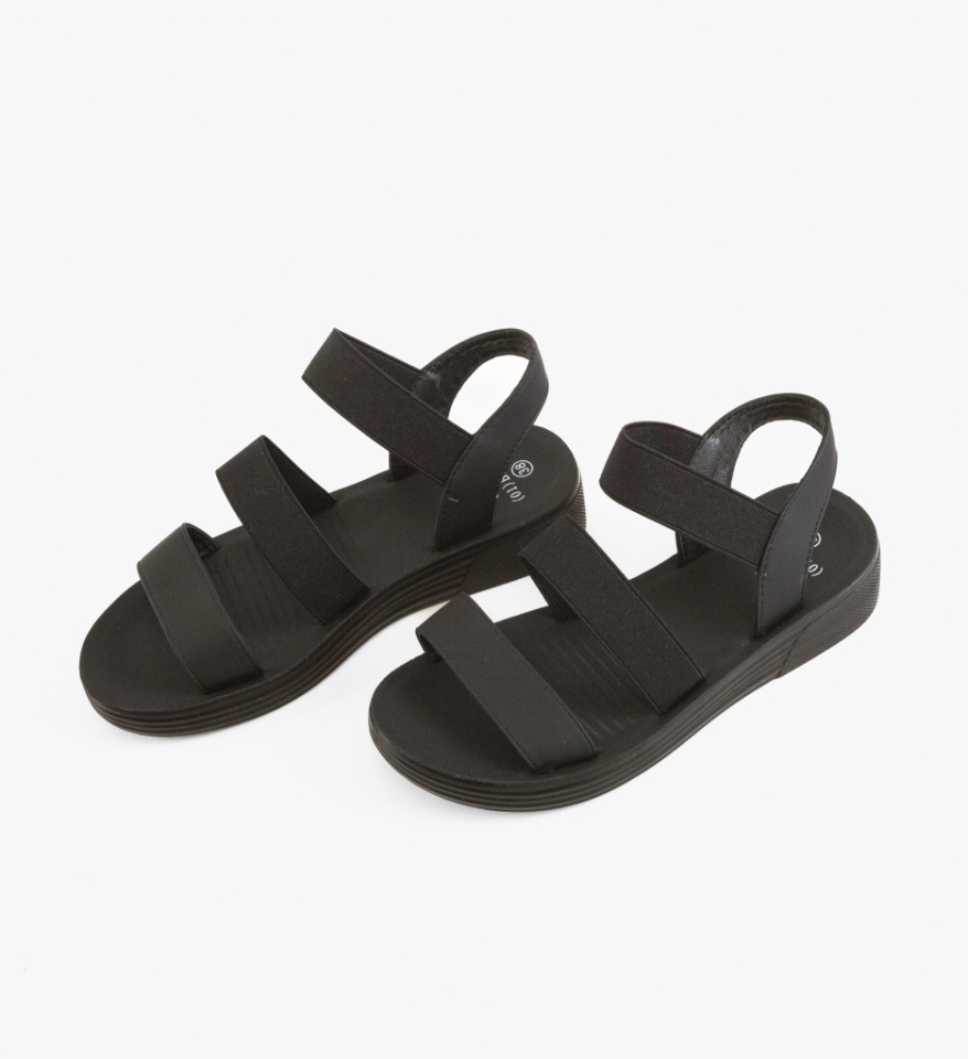 Sandale dama Gherdala Negre 2 - Img 2