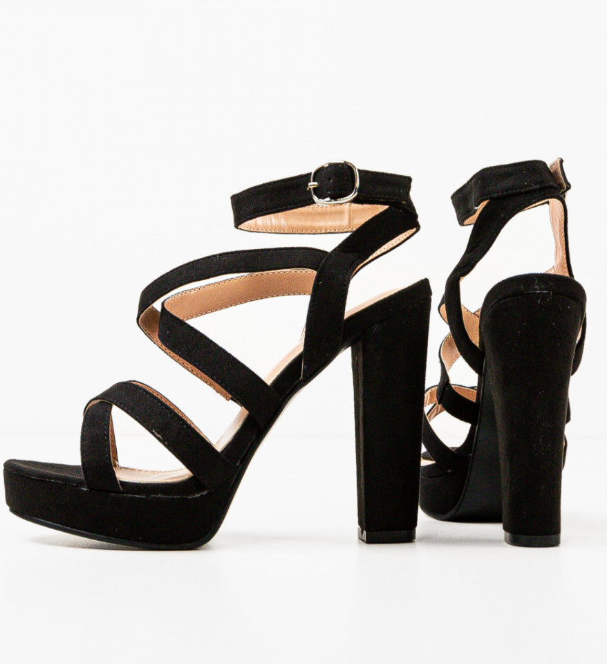 Sandale dama Grakie Negre - Img 2