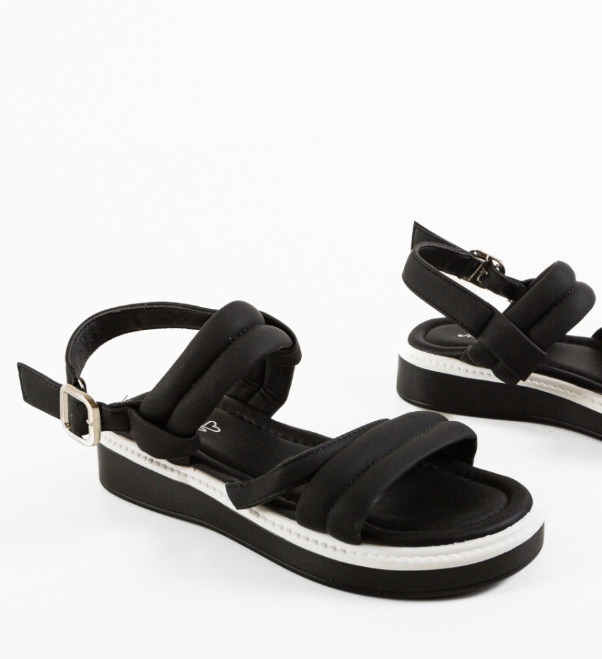 Sandale dama Lukalik Negre - Img 2