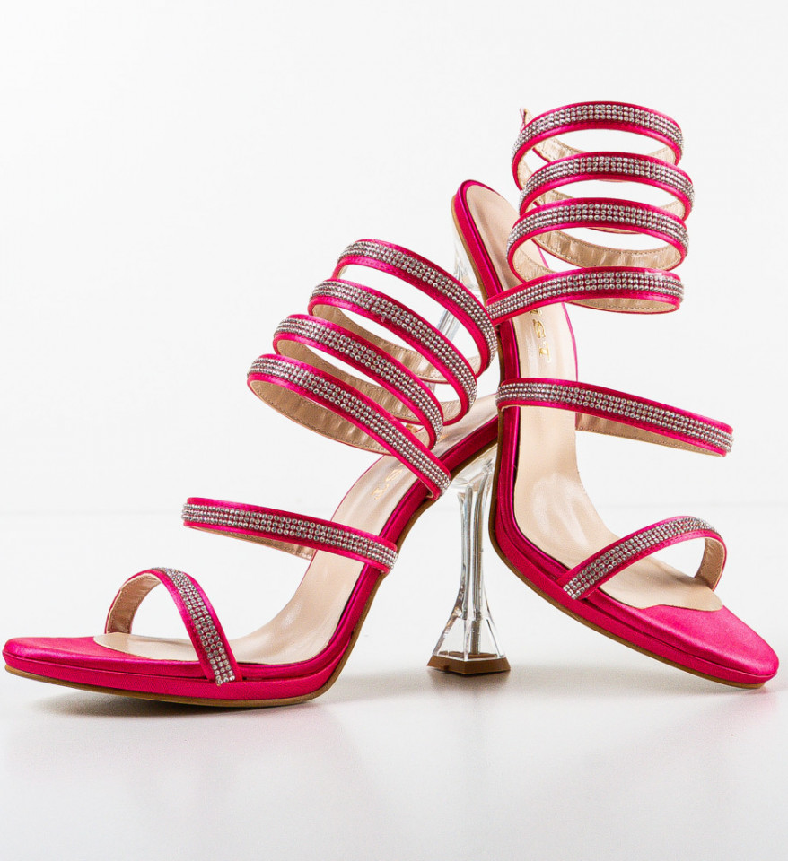 Sandale dama Sorma Fuchsia - Img 4
