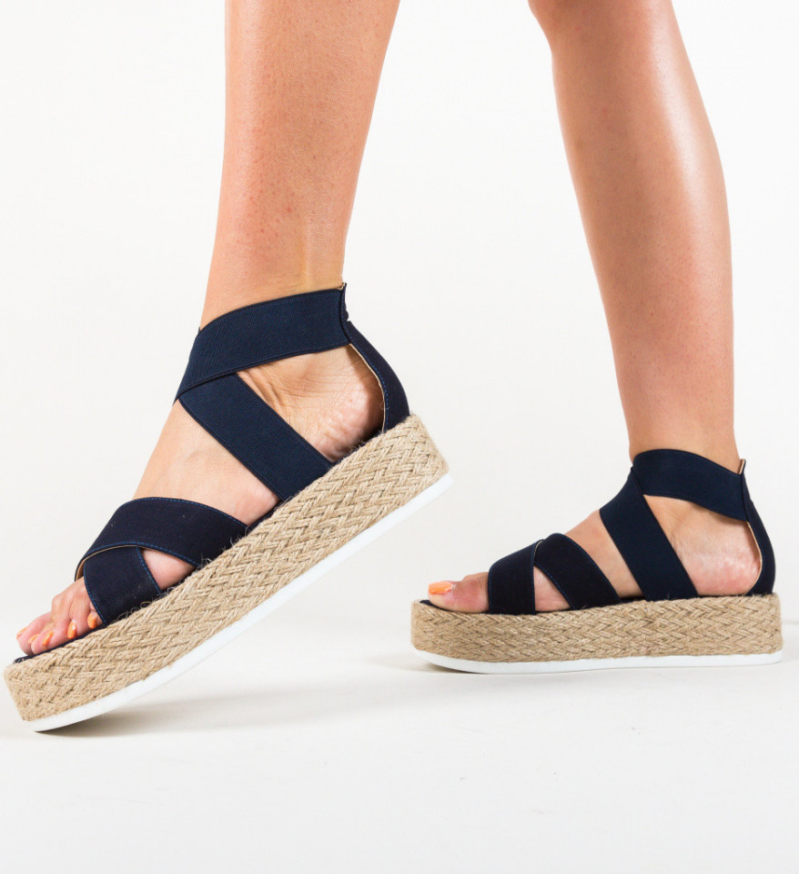 Sandale Hermod Bleumarin