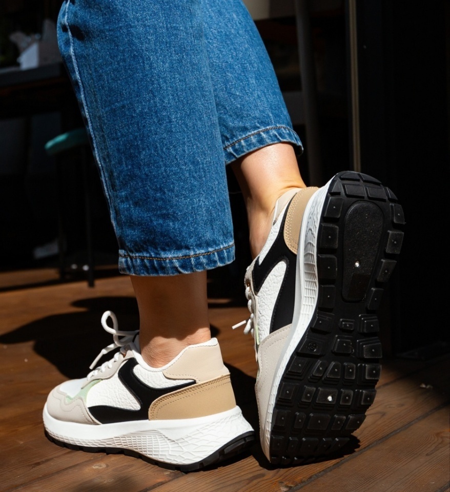 Sneakers dama Alina Gri - Img 2