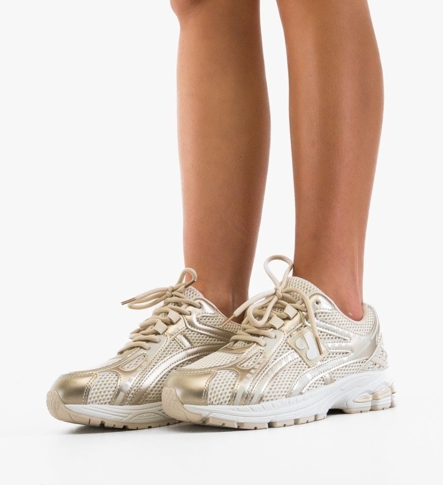 Sneakers dama Asicz Bej - Img 2