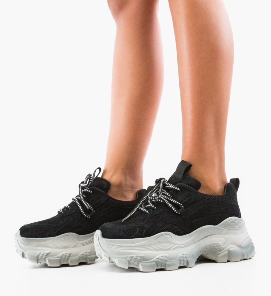 Sneakers dama Clover Negri - Img 4