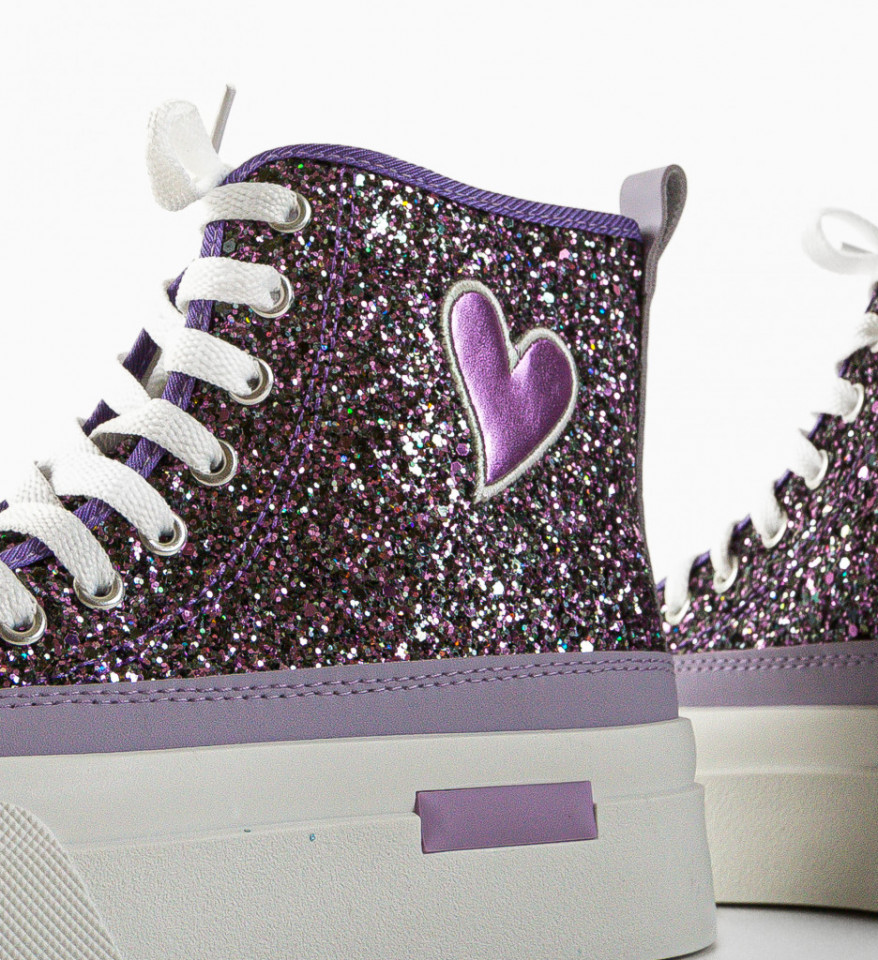 Sneakers dama Cuore Mov - Img 3