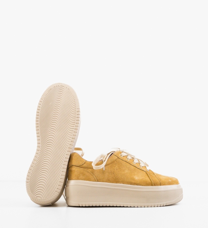 Sneakers dama Daravo Bej - Img 3