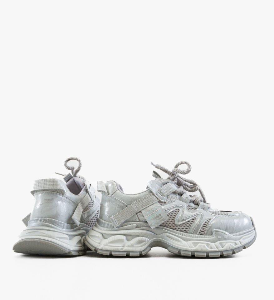 Sneakers dama Desne Gri - Img 3
