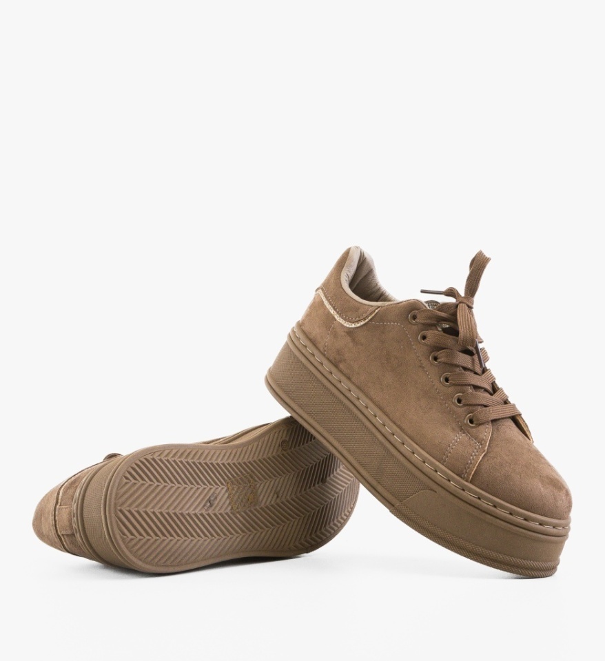 Sneakers dama Fagga Khaki - Img 3