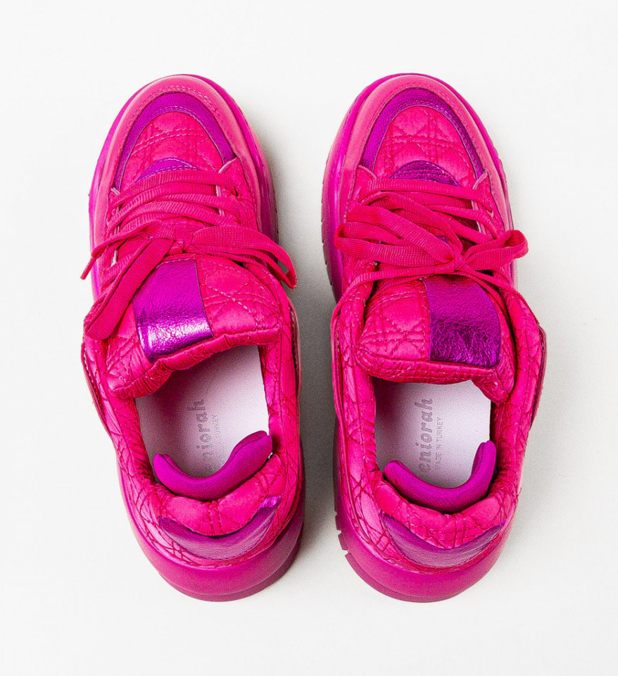 Sneakers dama Gaston Fuchsia - Img 12