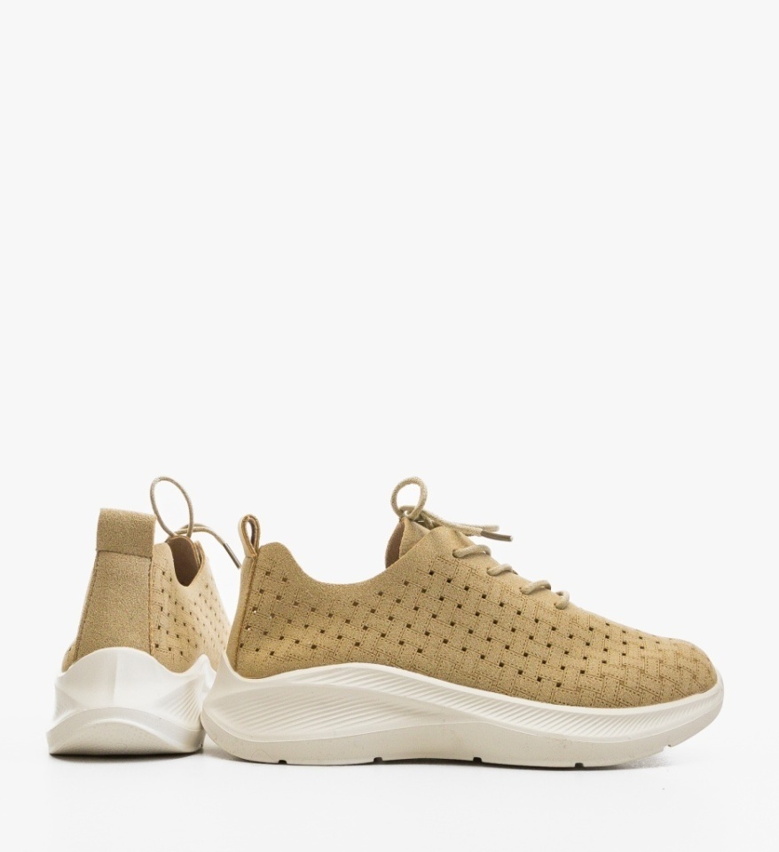 Sneakers dama Lau Khaki - Img 2