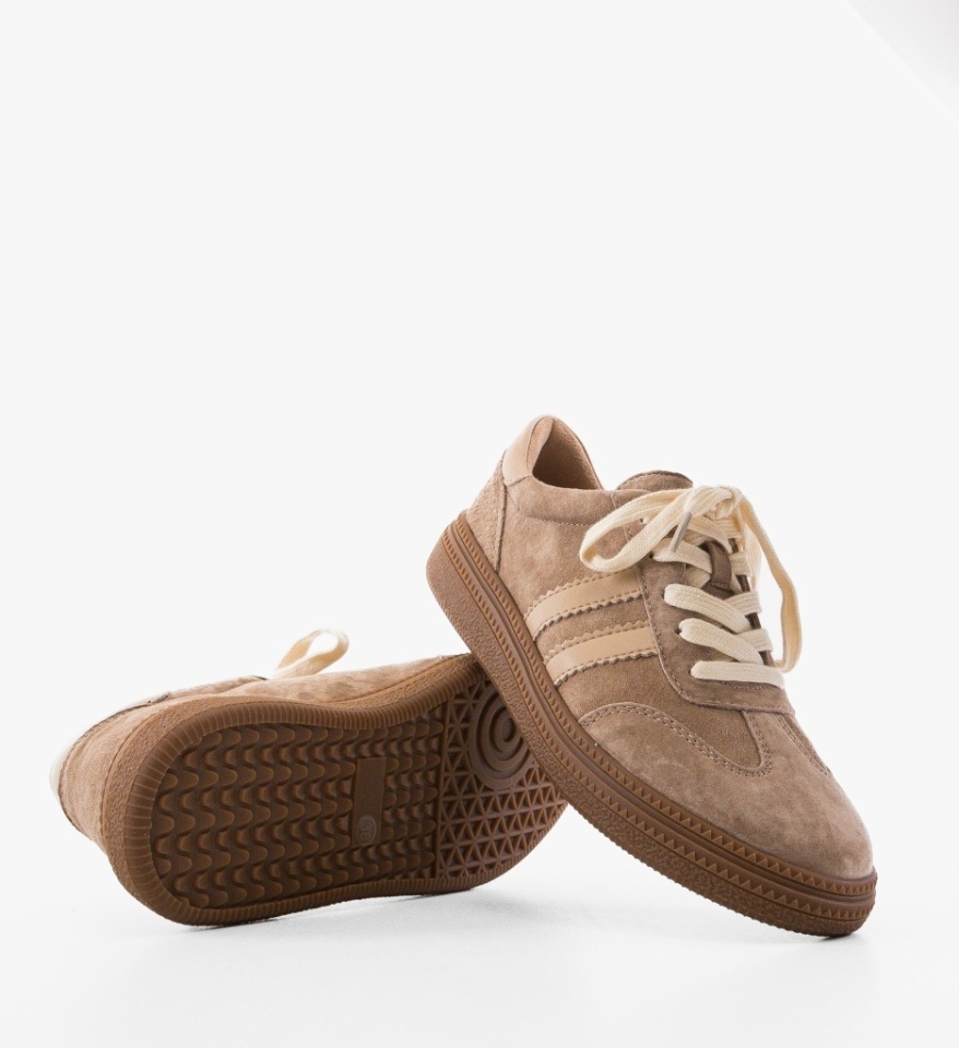 Sneakers dama Marok Khaki - Img 5