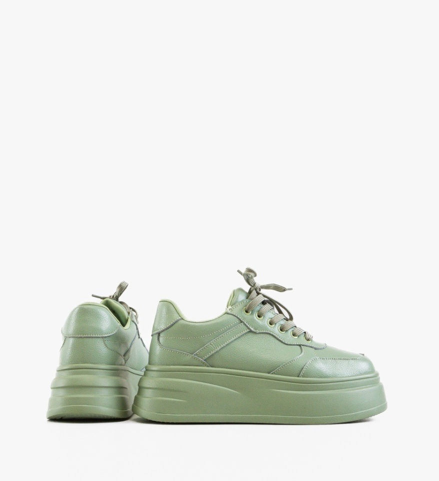 Sneakers dama Momda Verzi - Img 2
