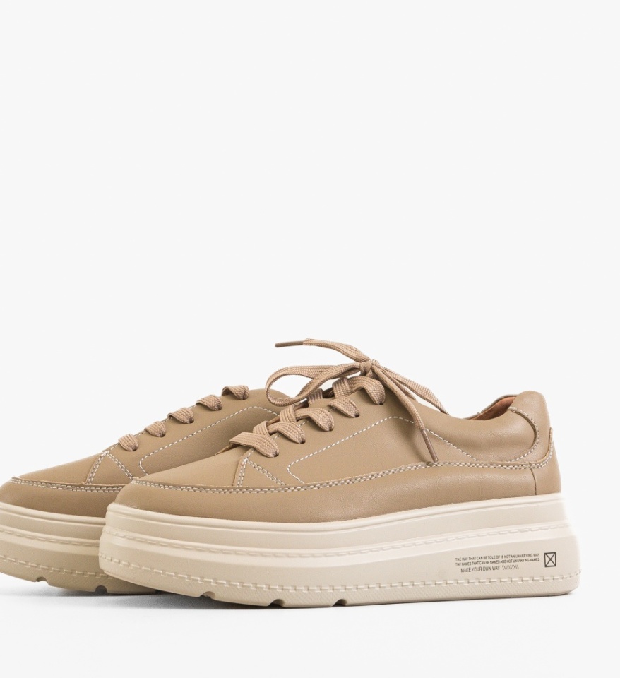 Sneakers Dama Moon Khaki - Img 4