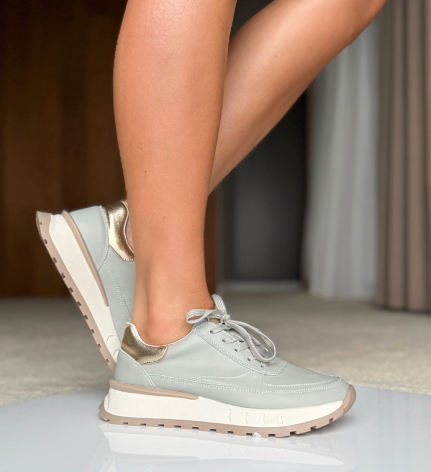 Sneakers dama Myrya Gri - Img 10