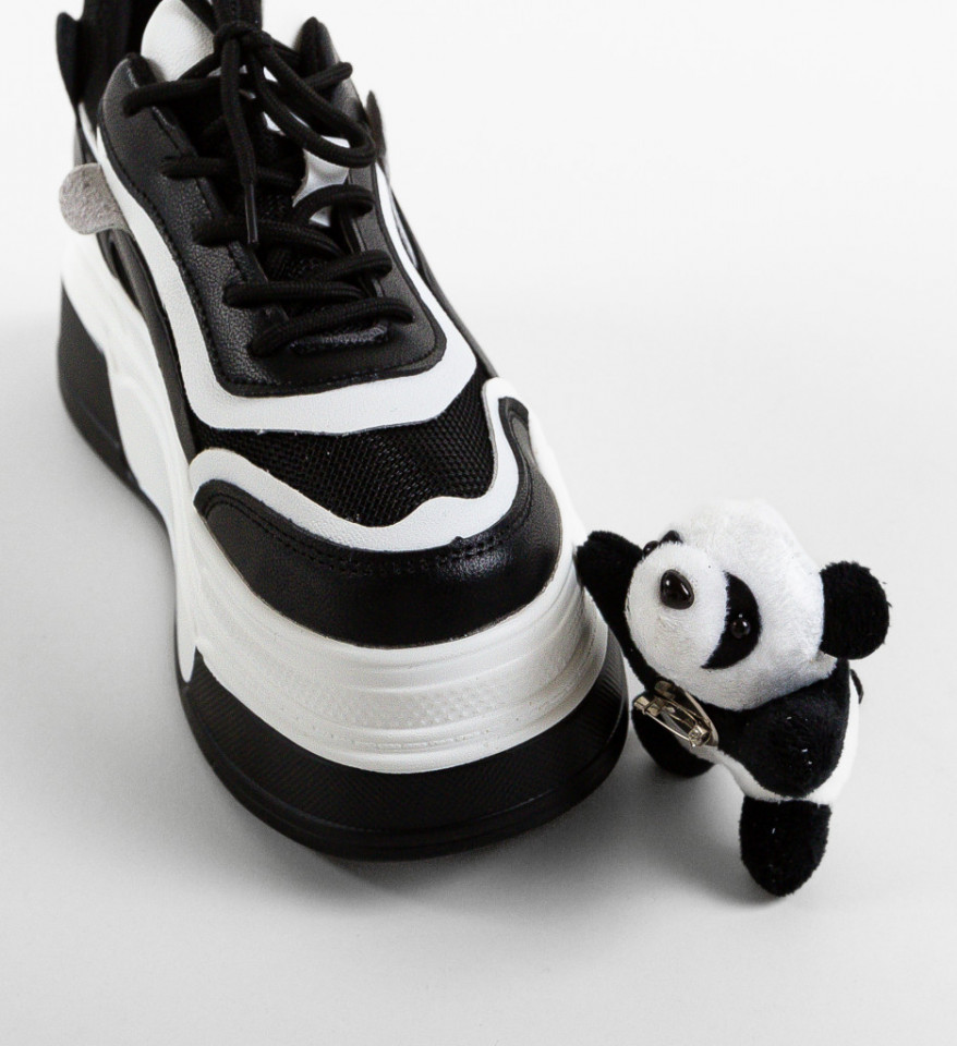 Sneakers dama Panda Negri - Img 3