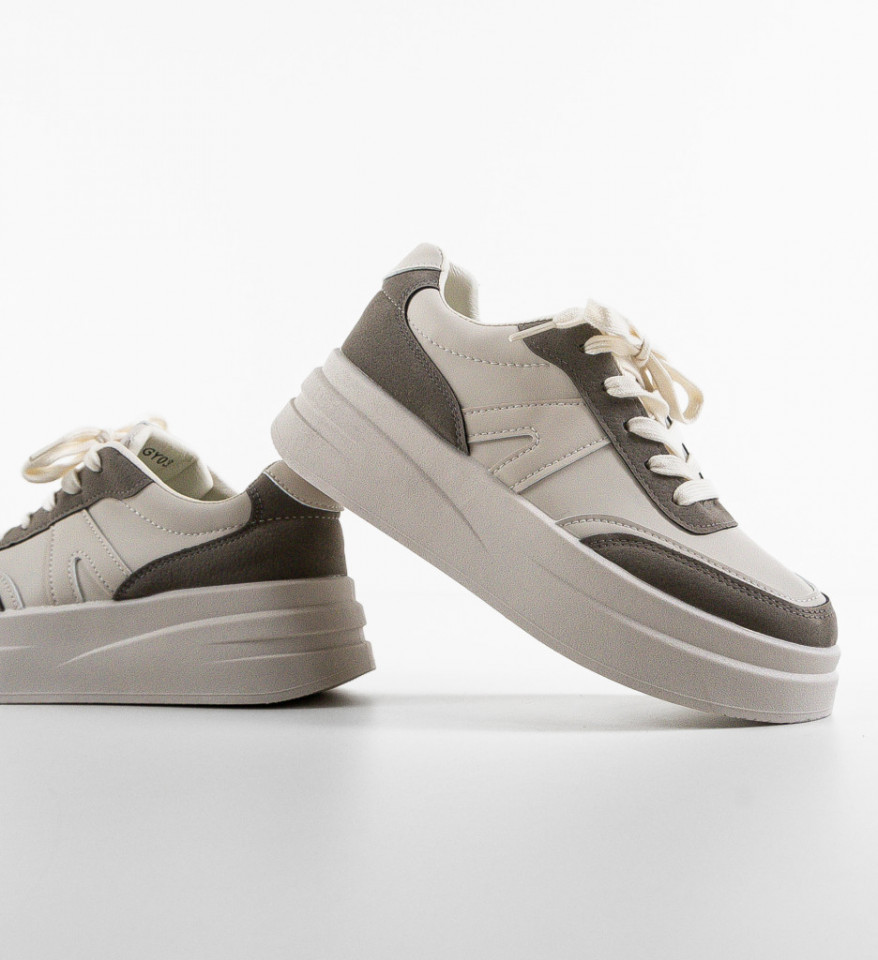 Sneakers dama Passya Gri - Img 2
